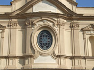 Restauro conservativo delle facciate esterne, chiesa di Santa Maria, Moncalieri, Torino